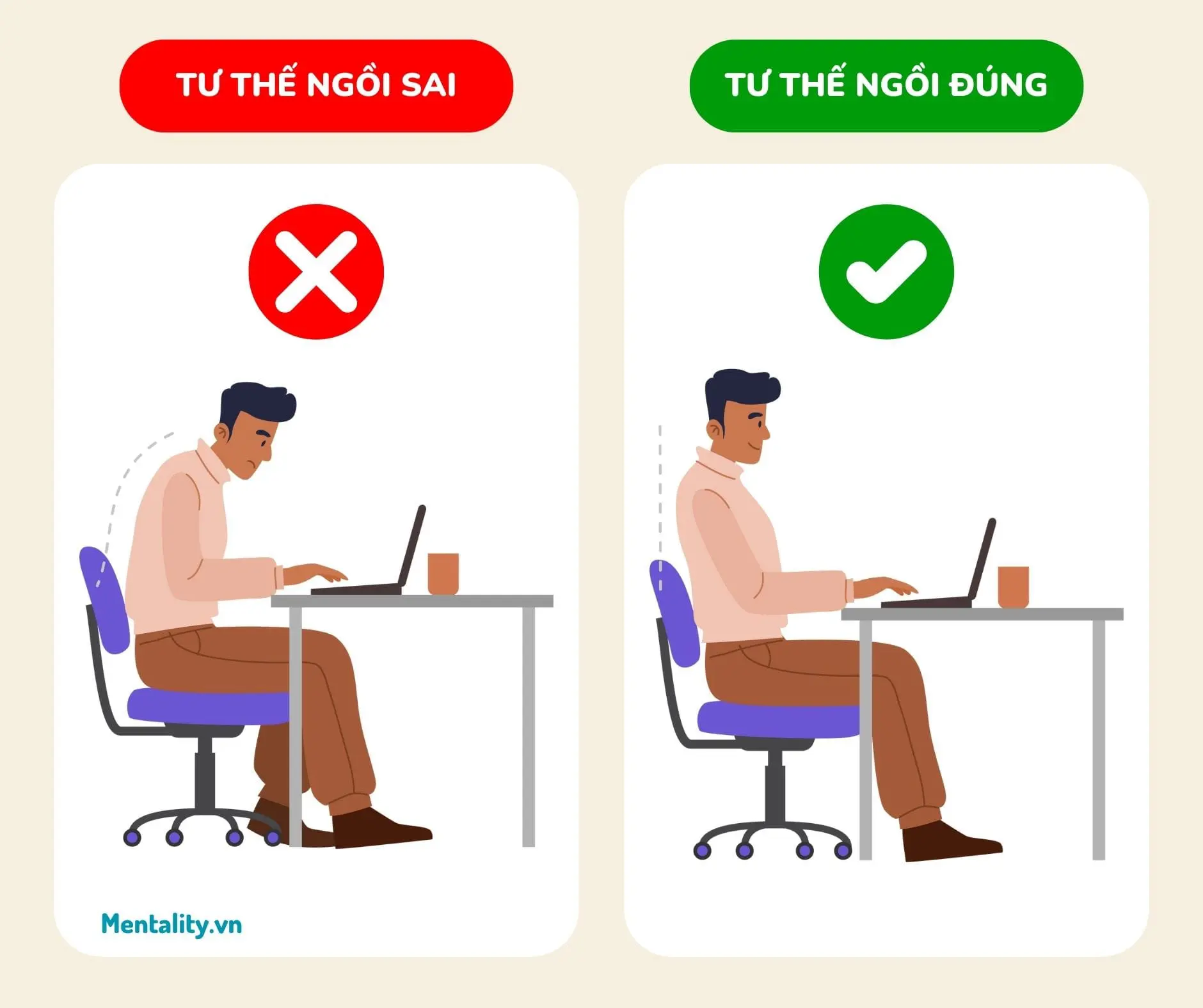 Đừng để "áp lực cột sống"